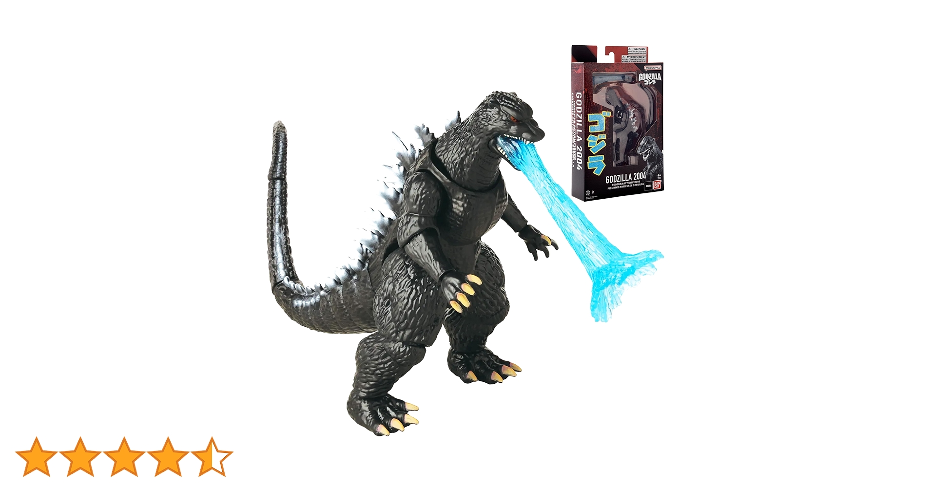 Amazon.co.jp: バンダイナムコ ゴジラ ゴジラ 2004 6インチ アクション